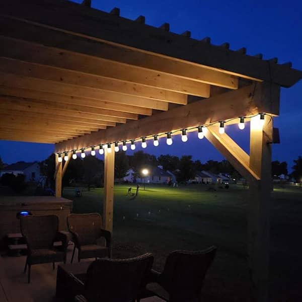 Guia de luces Bombitas Simona 10 Mt Electrica